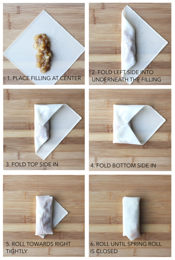 How to Wrap a Spring Roll