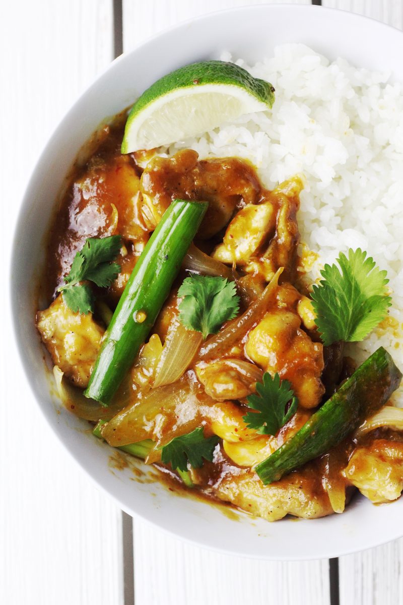 Spicy Red Curry Chicken Recipe