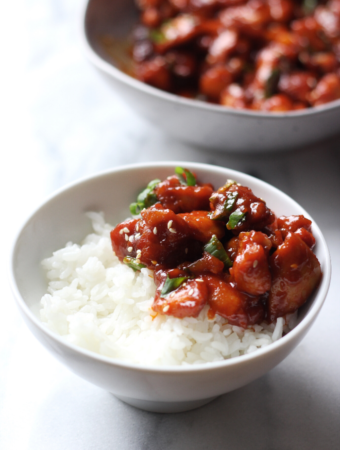 Spicy Gochujang Stir-Fried Chicken Recipe