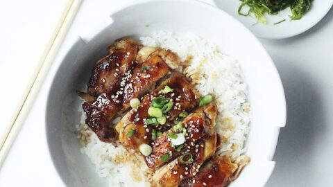 Crispy chicken teriyaki