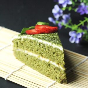 Green Tea (Matcha) Cake with White Chocolate Frosting Recipe