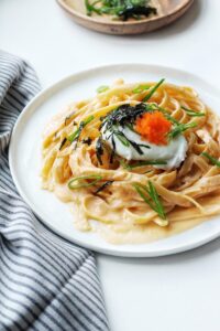 Japanese Creamy Masago Pasta Recipe