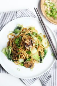Easy Asian Garlic Sesame Noodles