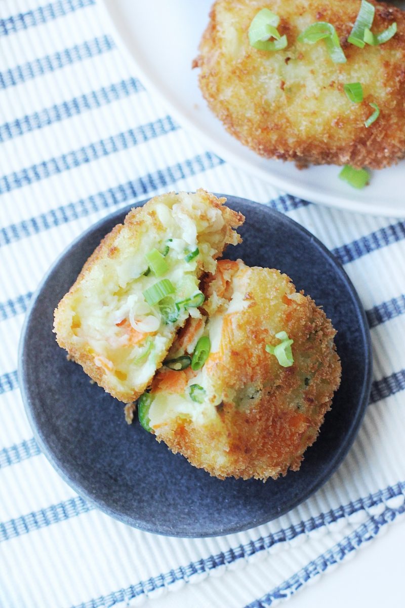 Japanese Potato Salad Croquettes Recipe