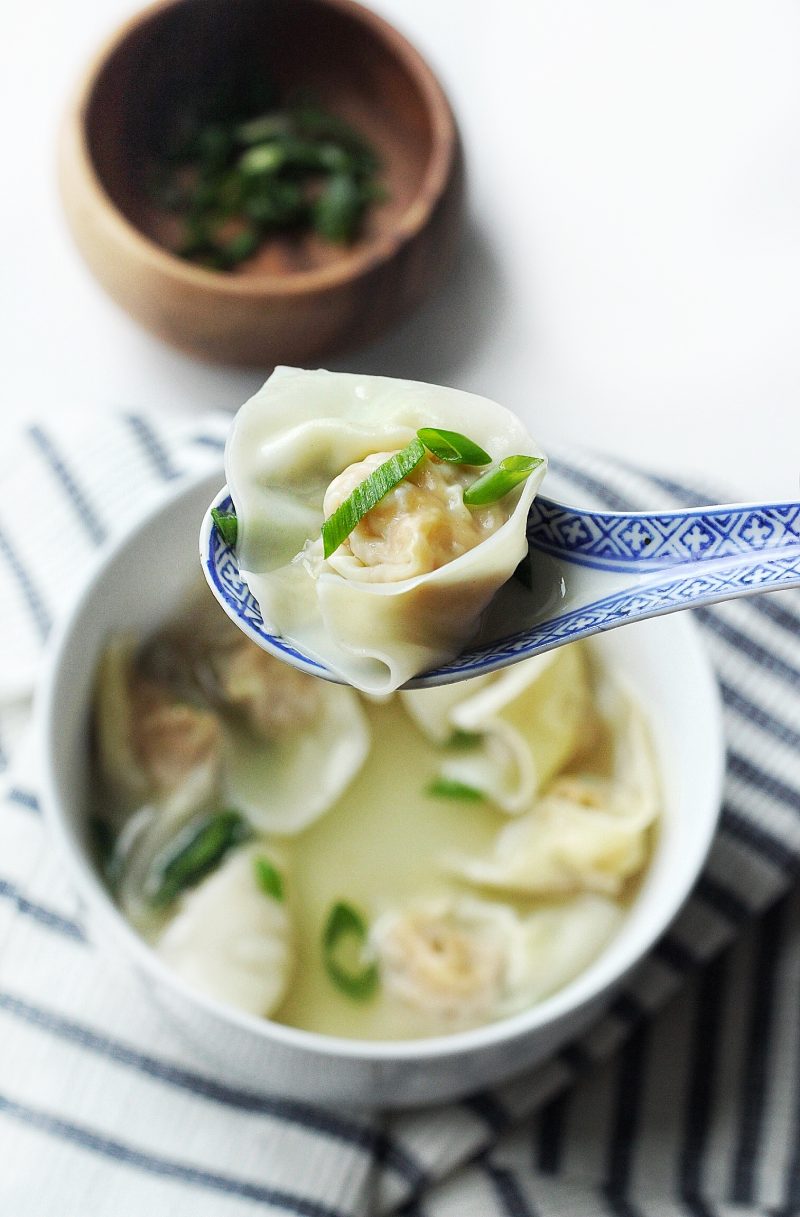 Homemade Wonton Soup Recipe