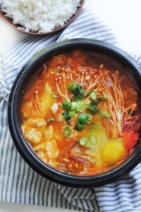 Spicy Korean Silken Soft Tofu Stew Recipe