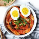 Hot & Spicy Korean Rice Cake (Tteokbokki) Recipe