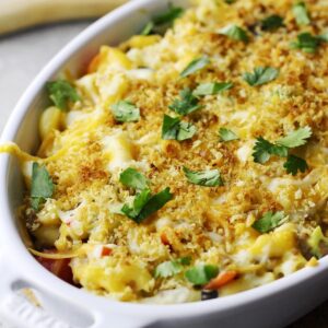 Baked Tex-Mex Mac and Cheese