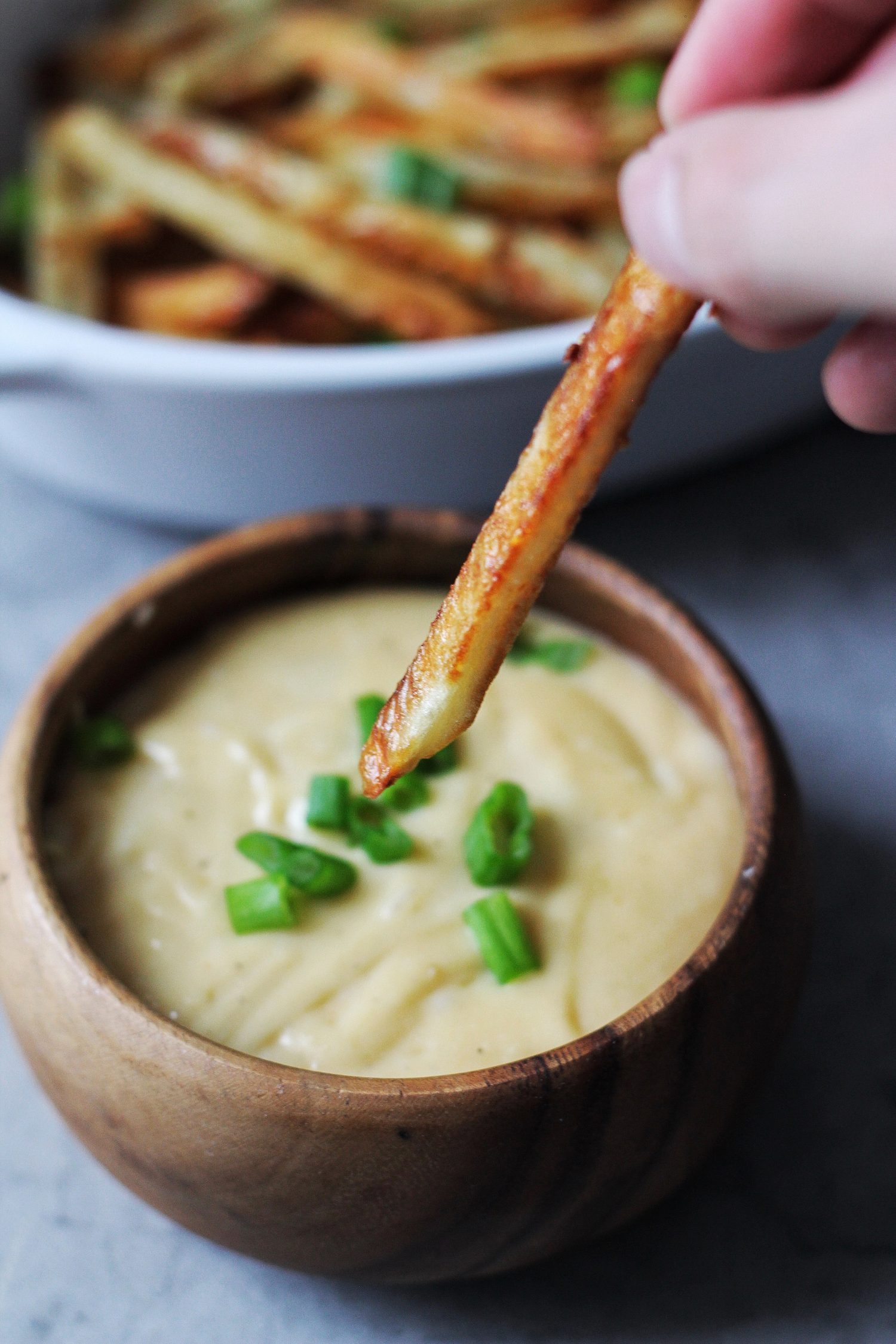 Crispy Baked Garlic Fries Recipe