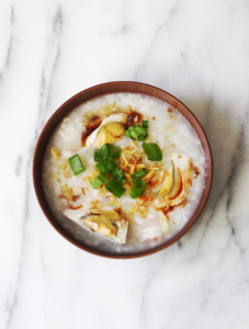 Pork & Shrimp Congee (Rice Porridge) Recipe