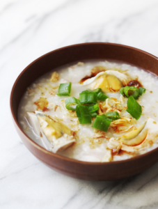 Pork & Shrimp Congee (Rice Porridge) Recipe