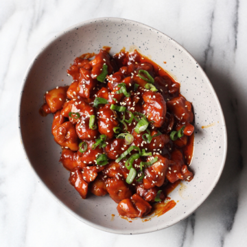 Spicy Gochujang Stir-Fried Chicken Recipe