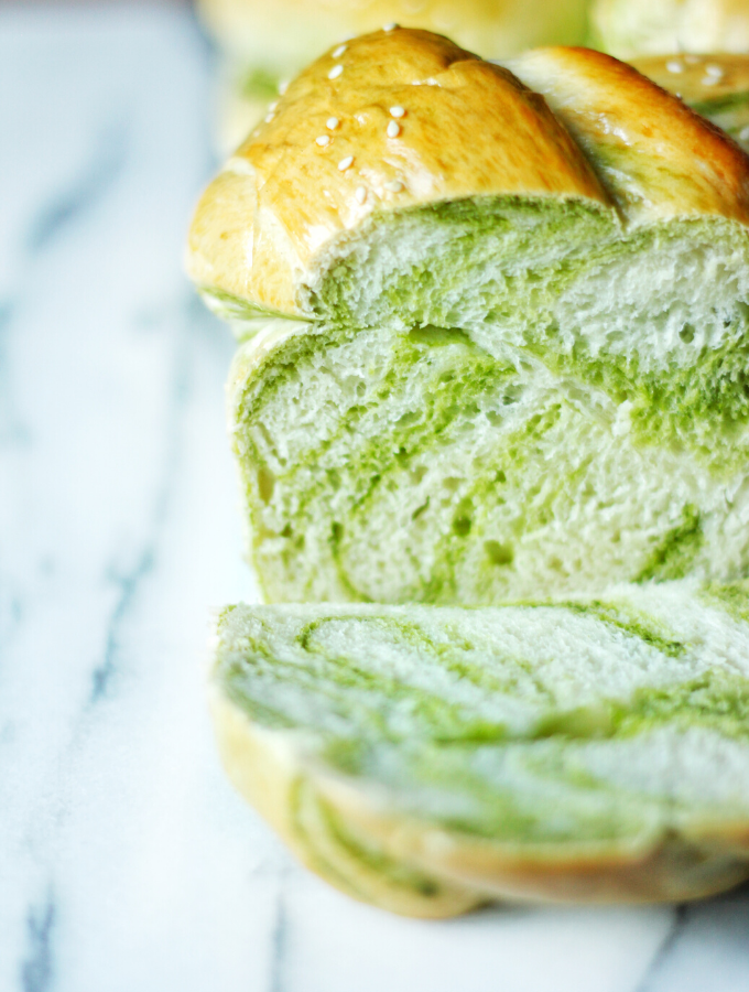 Matcha Milk Japanese Fluffy Bread