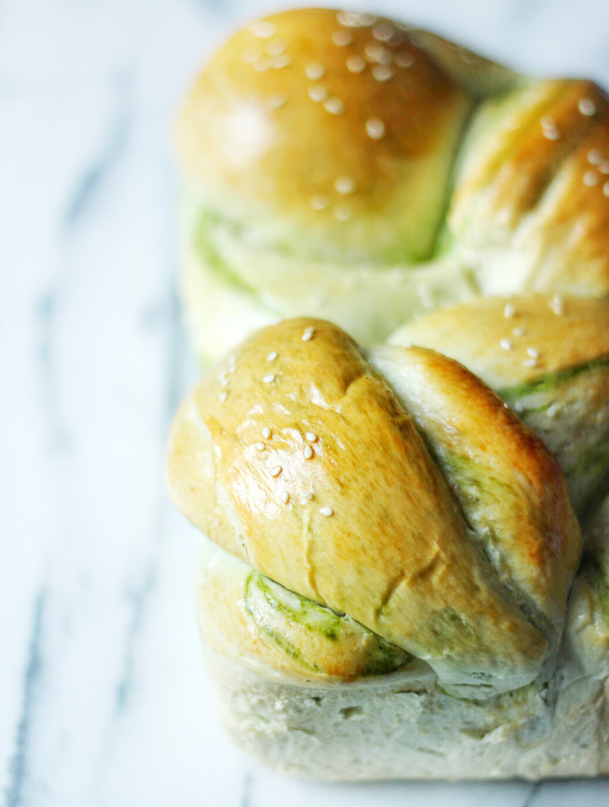 Matcha Milk Japanese Fluffy Bread