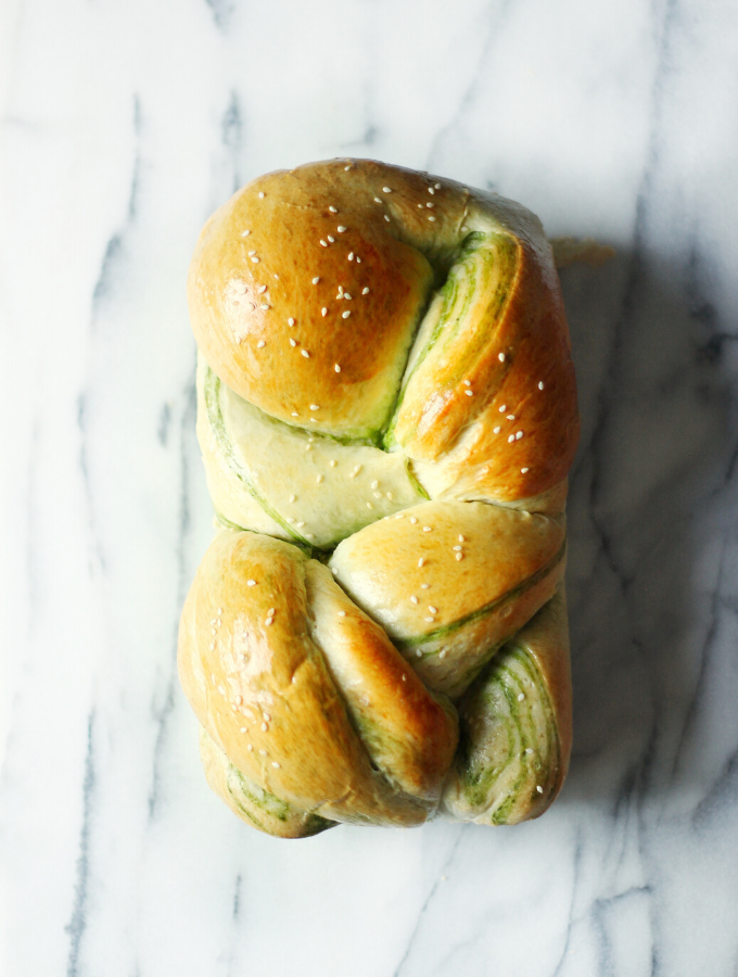 Matcha Milk Japanese Fluffy Bread