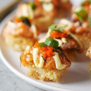 Spicy Salmon Crispy Rice Recipe