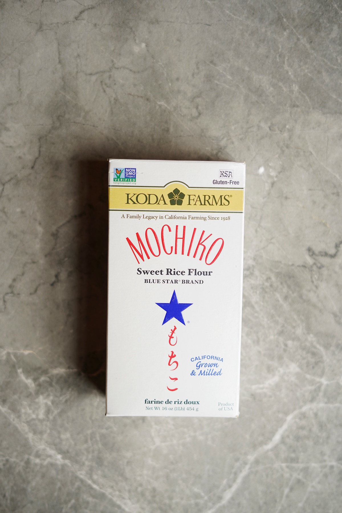 Mochiko flour needed to make these chewy mochi brownies.
